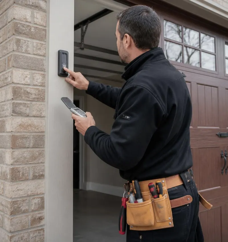 Off Track Door Repair in Umatilla